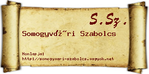 Somogyvári Szabolcs névjegykártya